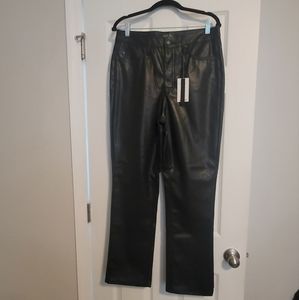 Judy Blue Faux Leather pants, Black Sz 9